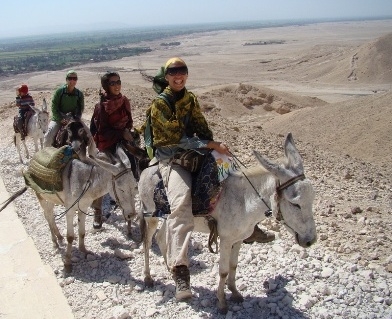Adventure Tour Luxor West Bank by donkey ride4